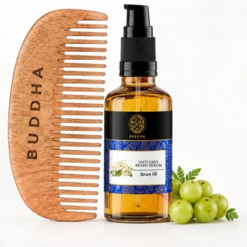 🧔‍♂️ Anti Grey Beard Serum Oil ⚡ | Restore Natural Beard Color & Boost Healthy Growth 🌿 | Buy 1  Get 1 Free✨