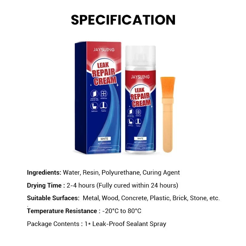 💧 No More Leaks! JAYSUING Repair Cream 🛠️ | Instant Fix, Super Strong Hold | BUY 1 GET 1 FREE 🚀